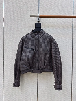 Кожаные Куртки И Дублёнки Женские Bottega Veneta 11527586