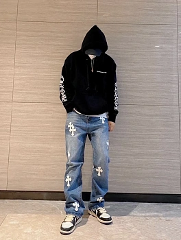 Свитшоты И Худи Мужские Chrome Hearts 11808743