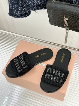 Шлепанцы Женские Miu Miu 5056277