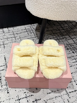 Тапочки Женские Miu Miu 444716