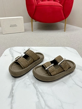 Шлепанцы Женские Alexander Mcqueen 491891