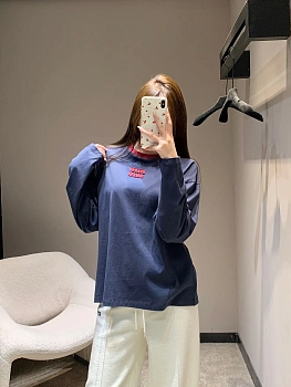 Лонгсливы Женские Miu Miu 1144154