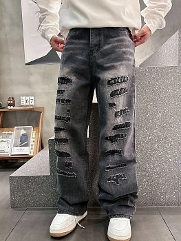 Джинсы Женские Chrome Hearts 11701402