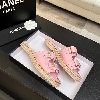 Шлепанцы Женские Chanel 2578923