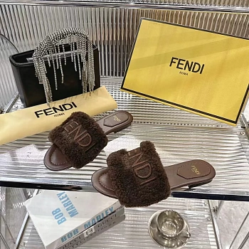 Шлепанцы Женские Fendi 195837