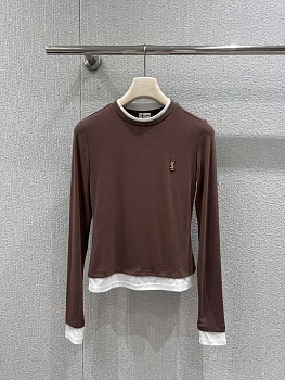 Лонгсливы Женские Saint Laurent 2999712