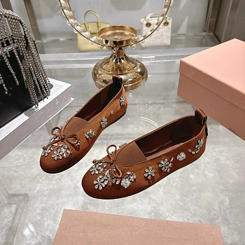 Балетки Женские Miu Miu 1590580