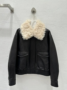 Кожаные Куртки И Дублёнки Женские Saint Laurent 1274400