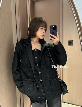 Куртки И Пуховики Женские Chanel 1452028