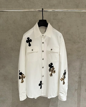 Кожаные Куртки И Дублёнки Мужские Chrome Hearts 11264953