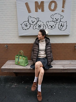 Куртки И Пуховики Женские Miu Miu 1857624