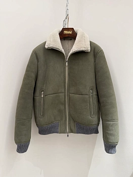 Кожаные Куртки И Дублёнки Мужские Brunello Cucinelli 292176