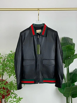 Кожаные Куртки И Дублёнки Мужские Gucci 607763