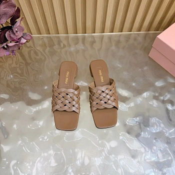 Шлепанцы Женские Miu Miu 9597364