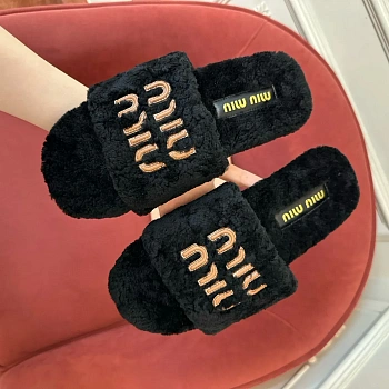 Тапочки Женские Miu Miu 698133