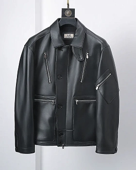Кожаные Куртки И Дублёнки Мужские Hermes 11927093