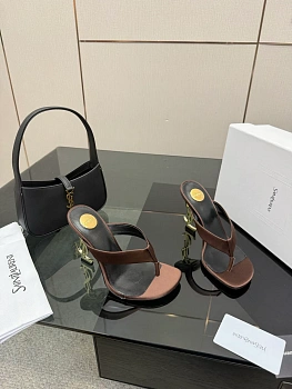 Босоножки Женские Saint Laurent 9632692