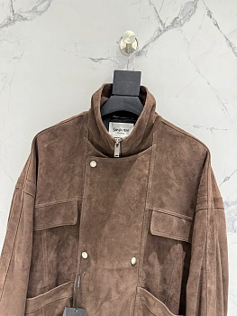 Кожаные Куртки И Дублёнки Женские Saint Laurent 6537786