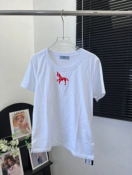 Футболки Женские Prada 9842796