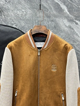 Куртки И Пуховики Мужские Brunello Cucinelli 5023429