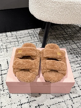 Тапочки Женские Miu Miu 444717