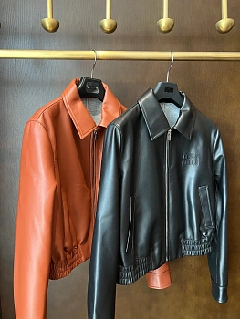 Кожаные Куртки И Дублёнки Женские Miu Miu 9101711