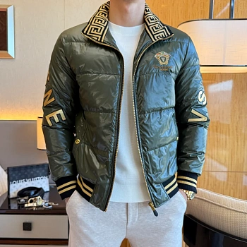 Куртки И Пуховики Мужские Versace 1236836
