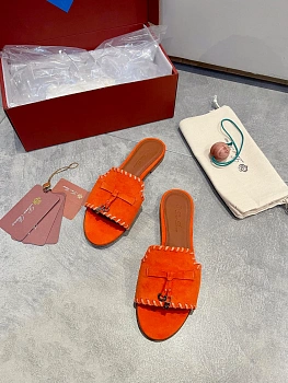 Шлепанцы Женские Loro Piana 1022043