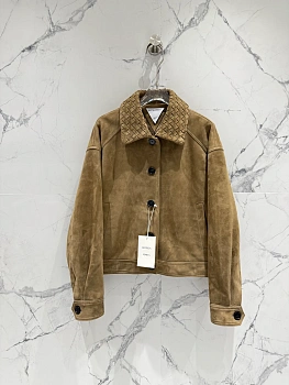 Кожаные Куртки И Дублёнки Женские Bottega Veneta 11428957