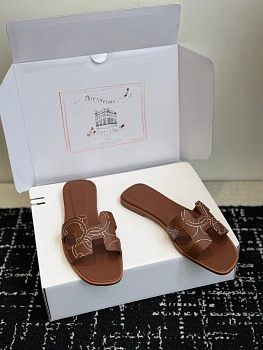Шлепанцы Женские Hermes 398913