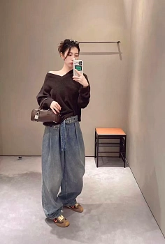 Джинсы Женские Loewe 1274303