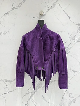 Кожаные Куртки И Дублёнки Женские Saint Laurent 12957003