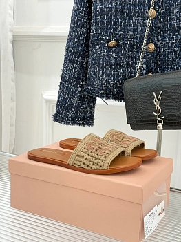 Шлепанцы Женские Miu Miu 5056275