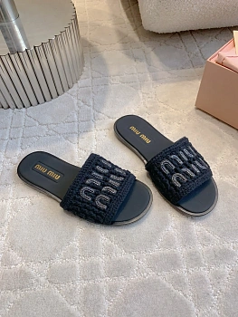 Шлепанцы Женские Miu Miu 4942623