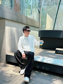 Лонгсливы Мужские Chrome Hearts 2237983