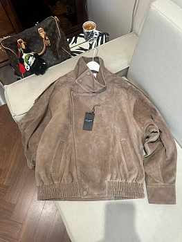 Кожаные Куртки И Дублёнки Женские Saint Laurent 11679852