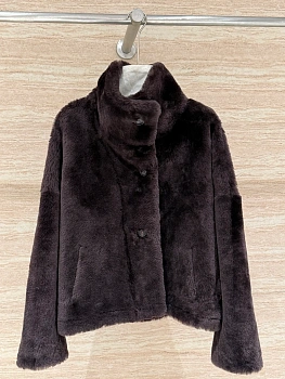 Кожаные Куртки И Дублёнки Женские Brunello Cucinelli 1750381