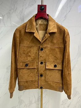 Кожаные Куртки И Дублёнки Мужские Prada 790129