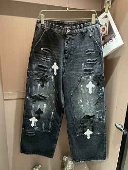 Джинсы Женские Chrome Hearts 13479671