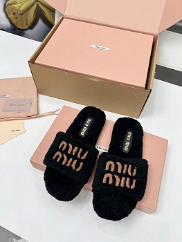 Тапочки Женские Miu Miu 472234