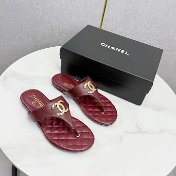 Шлепанцы Женские Chanel 5163207