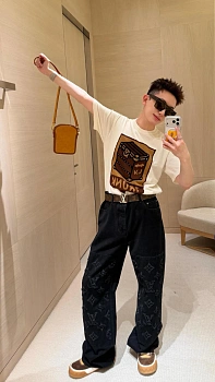 Джинсы Мужские Louis Vuitton 1684357