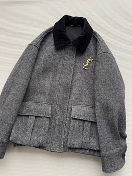 Куртки И Пуховики Женские Saint Laurent 792856