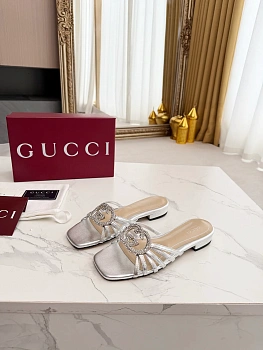 Шлепанцы Женские Gucci 556091