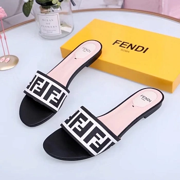 Шлепанцы Женские Fendi 14158
