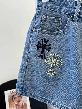 Шорты Женские Chrome Hearts 13126214