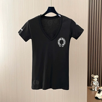 Футболки Женские Chrome Hearts 13425715