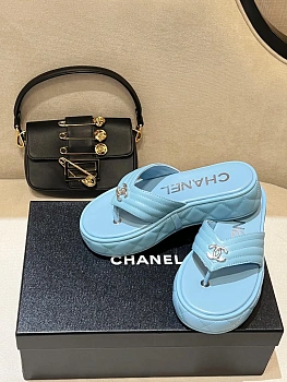 Шлепанцы Женские Chanel 15507