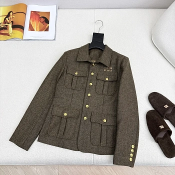 Куртки И Пуховики Женские Miu Miu 5041811