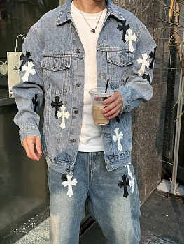 Куртки И Пуховики Мужские Chrome Hearts 857855